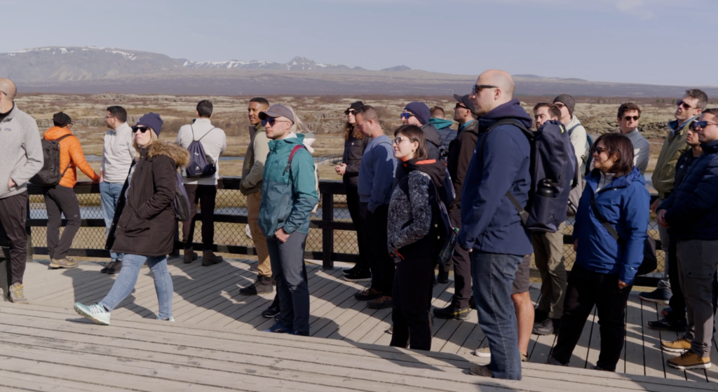 Fonoa team looking off in the distance